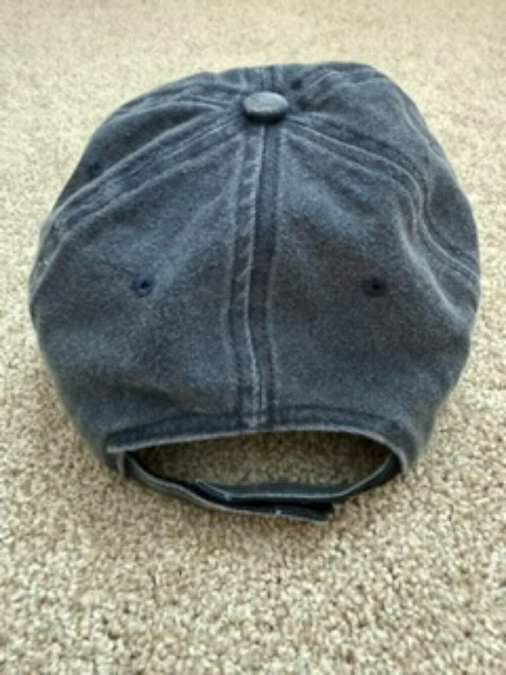 2 Baseball Caps Hats Relaxed Crown Vintage Distressed Washed Cotton - Picture 10 of 11